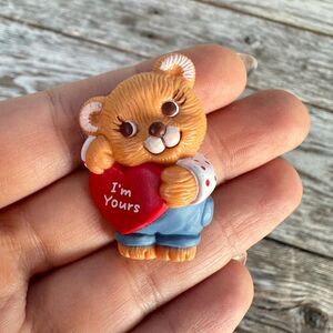 Vintage Jewelry I’m Yours Brooch Pin Vintage Valentines Pin